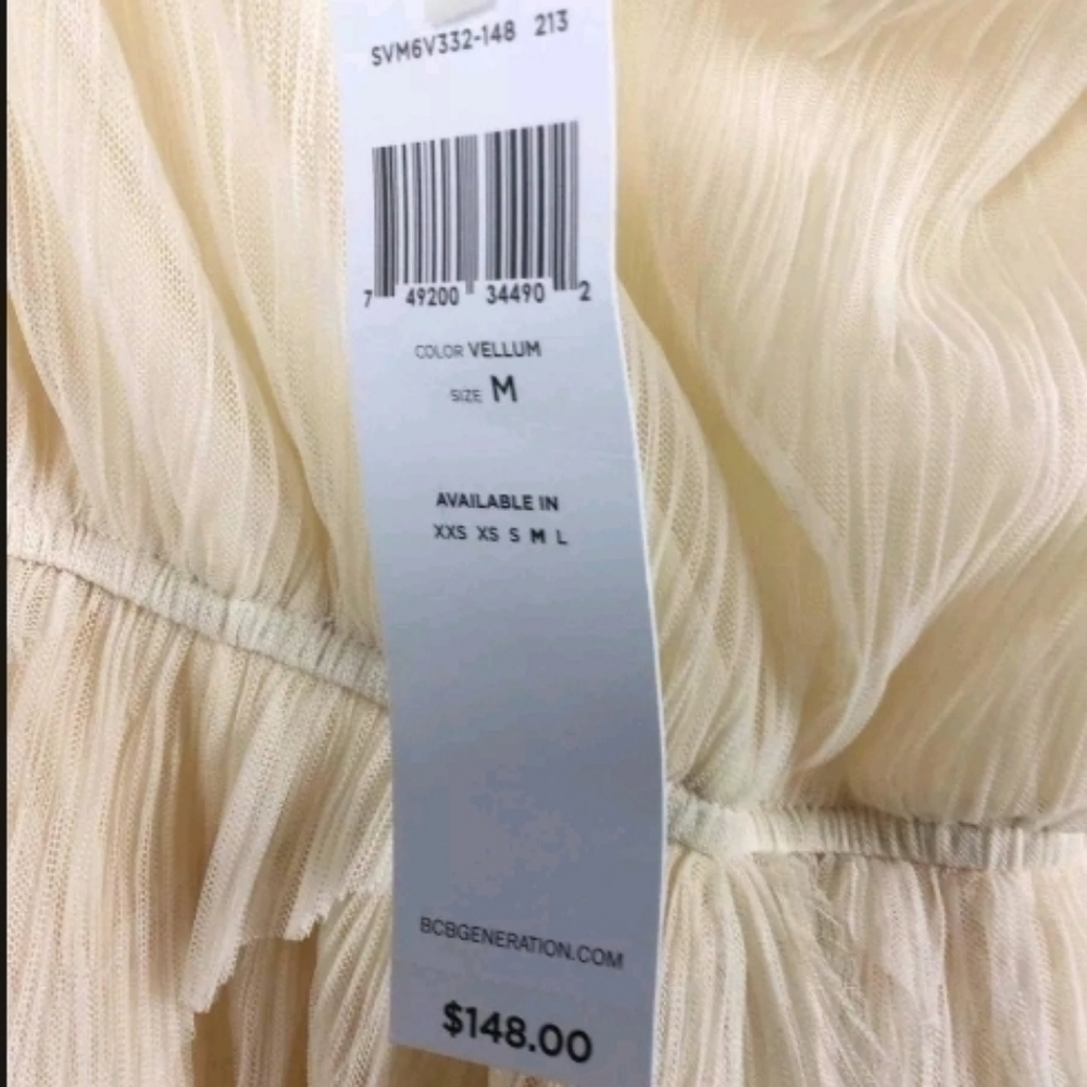 NWT BCBGeneration Popover Multilayered Ruffles flounce mini dress - Picture 7 of 15